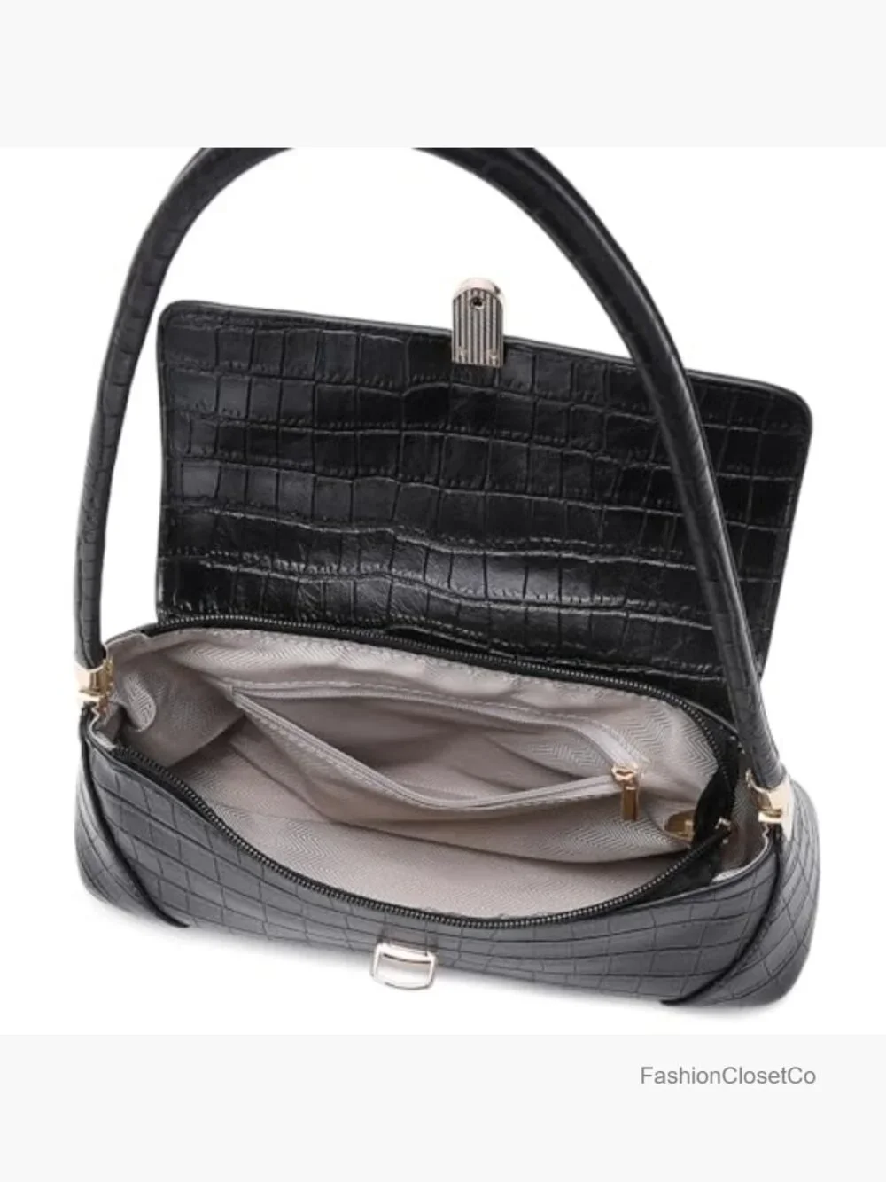 Vintage Hobo Shoulder Bag Women PU Leather Tote Handbag Mini Clutch Purse
